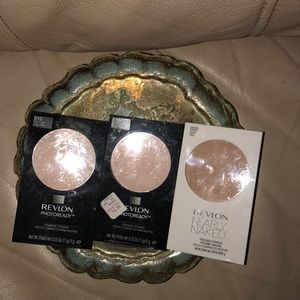 Three Revlon powders, all never used